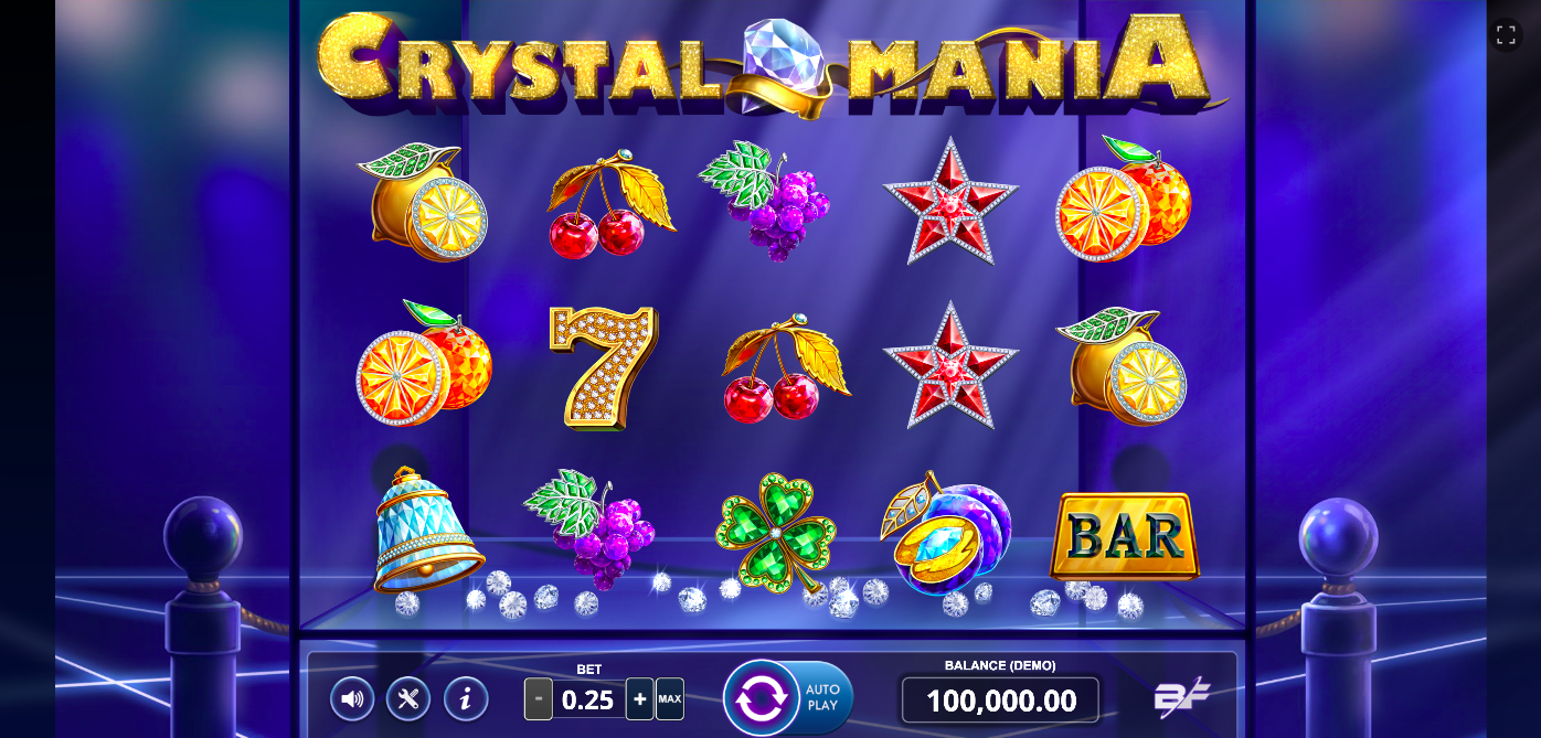 Crystal Mania Slot Gameplay