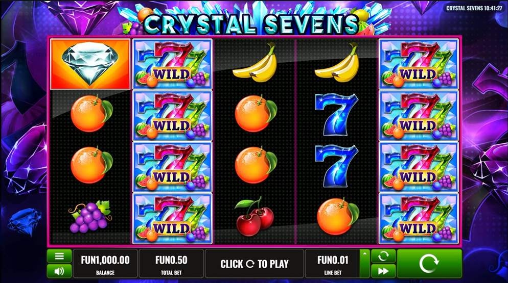 Crystal Sevens Slot Gameplay