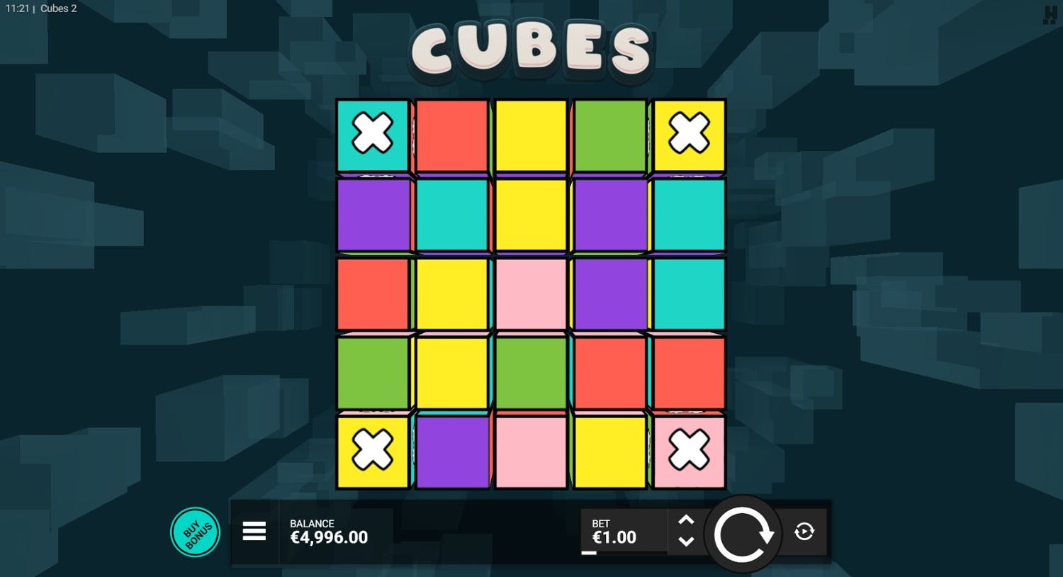 Cubes 2 Slot Gameplay