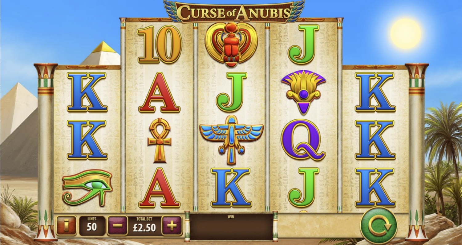 Curse of Anubis Slot Gameplay