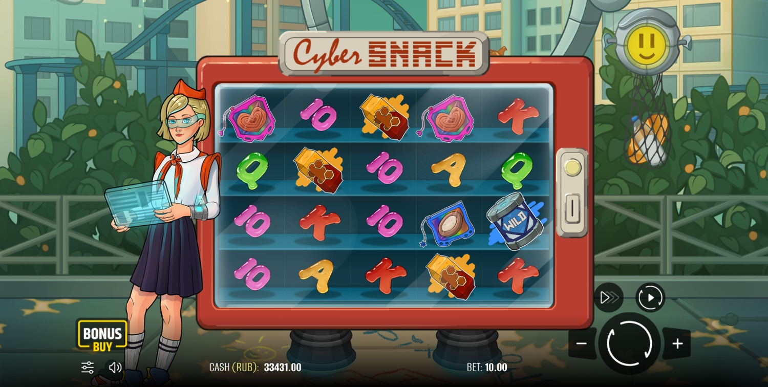 Cyber Snack Slot Gameplay