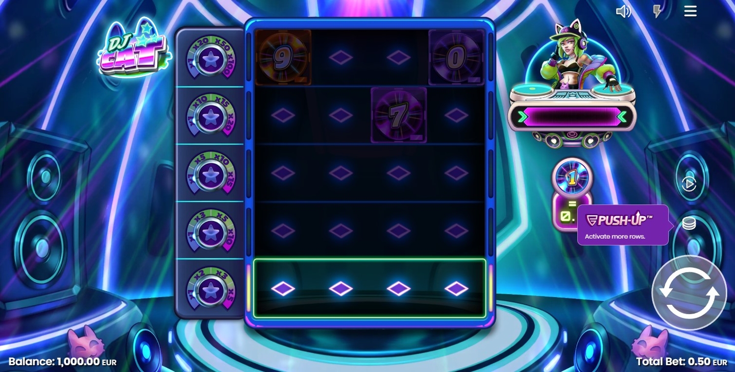 DJ Cat Slot Gameplay