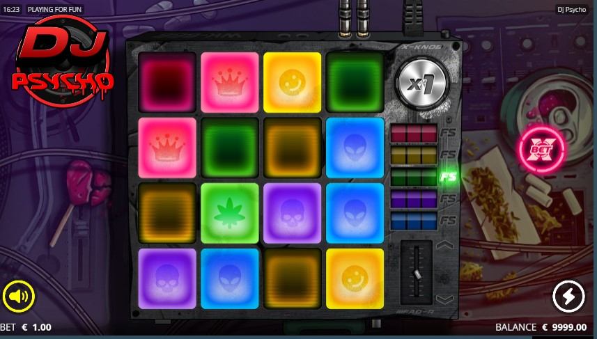 DJ Psycho Slot Gameplay