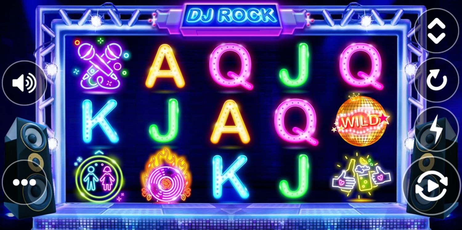 DJ Rock Slot Gameplay