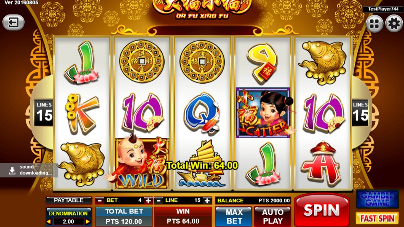 Da Fu Xiao Fu Slot Gameplay