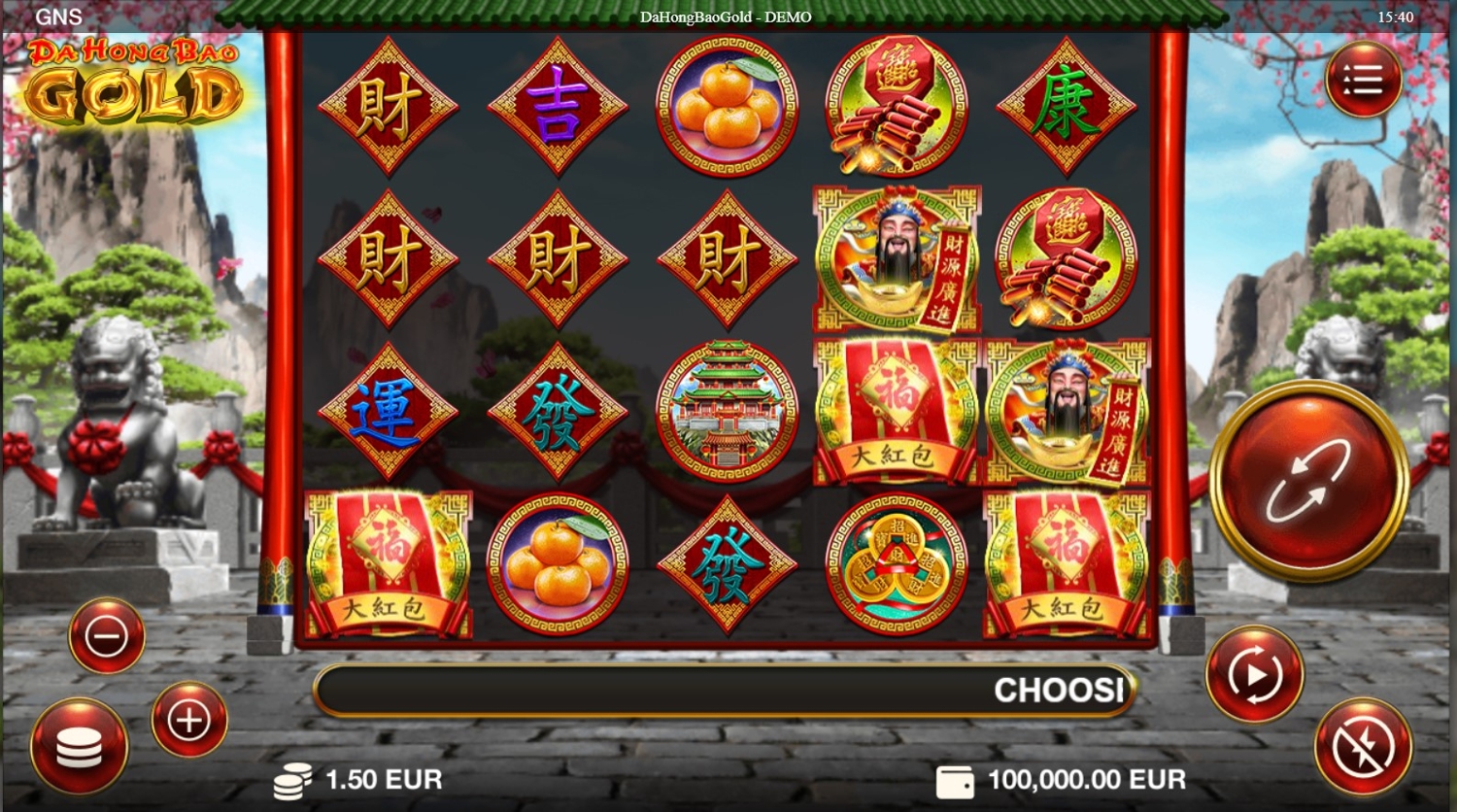 Da Hong Bao Gold Slot Gameplay