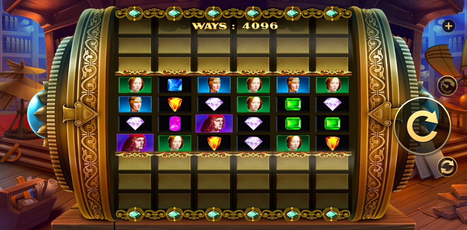 Da Vinci Creations Slot Gameplay