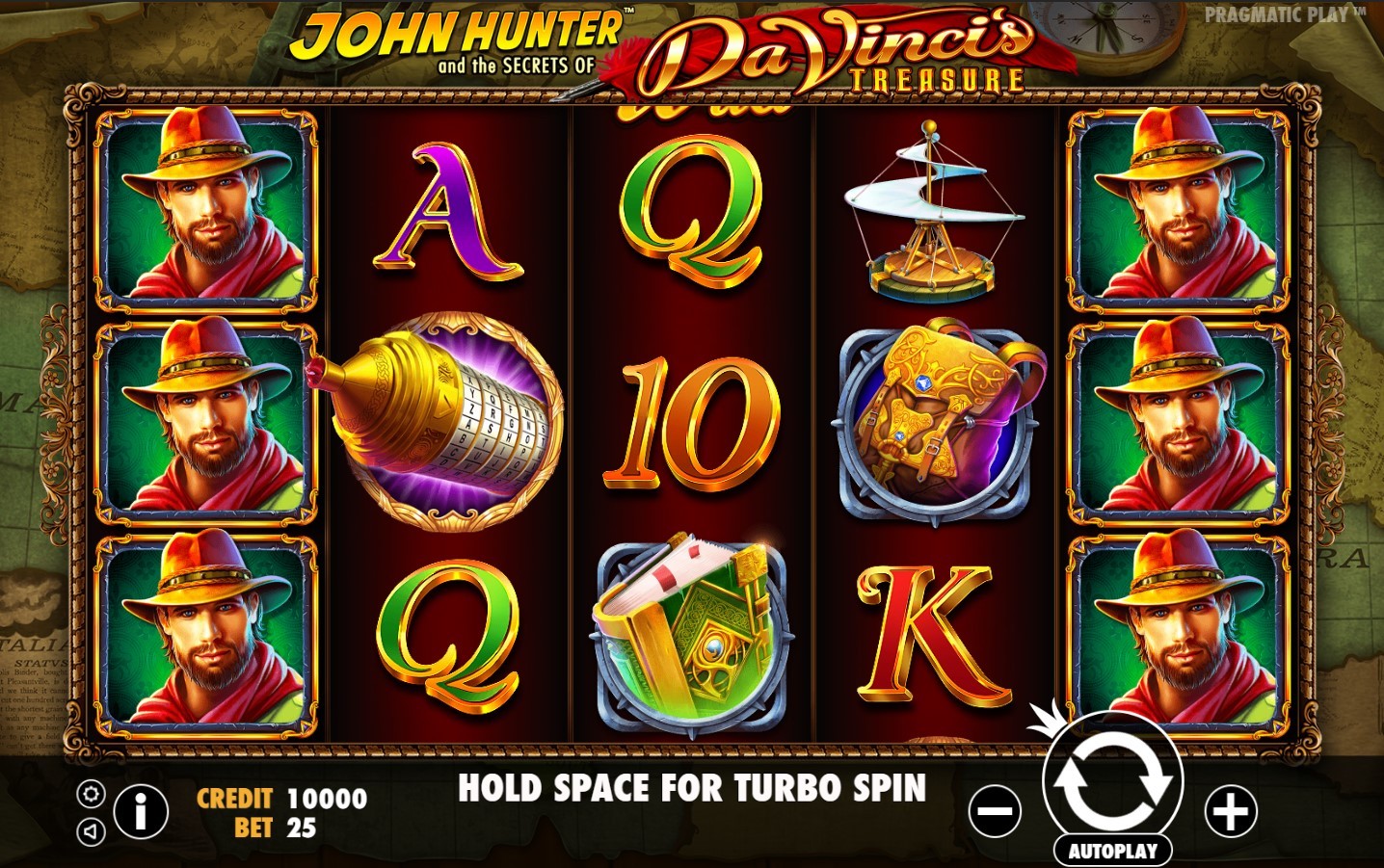 Da Vinci's Treasure Slot Gameplay