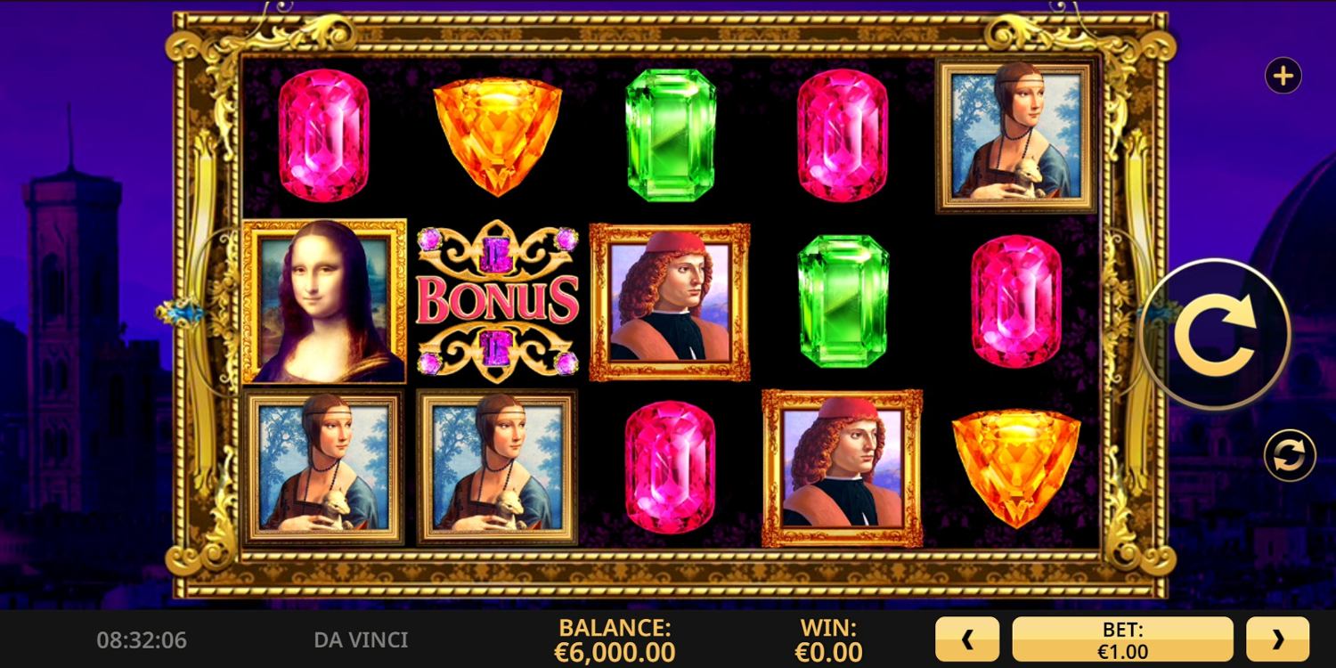 Da Vinci Slot Gameplay