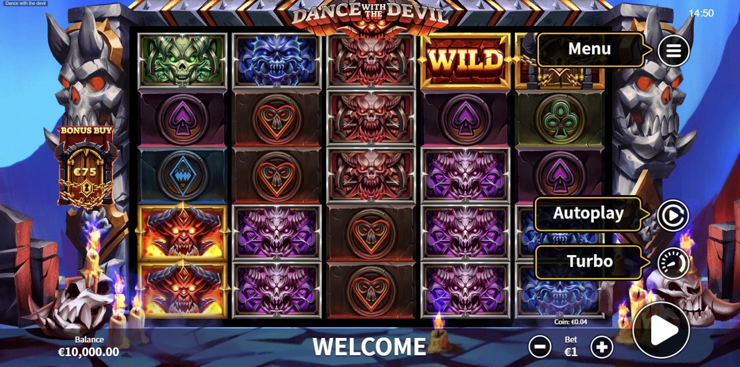 Dance With the Devil Slot Gameplay