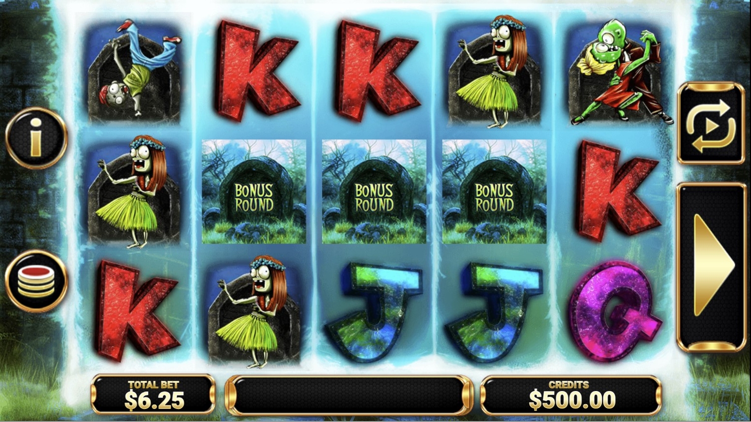 Dancin' Zombies Slot Gameplay