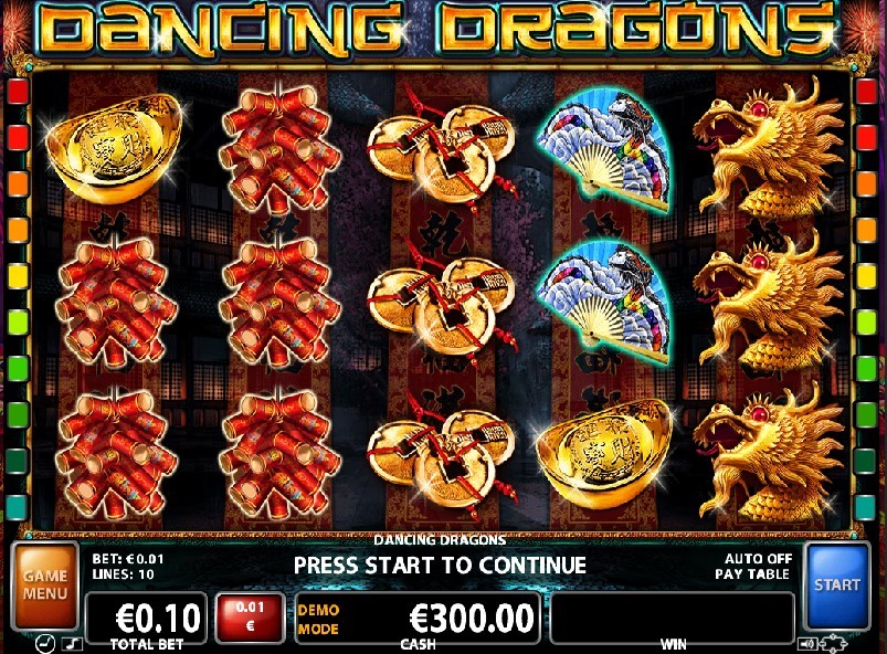 Dancing Dragons Slot Gameplay