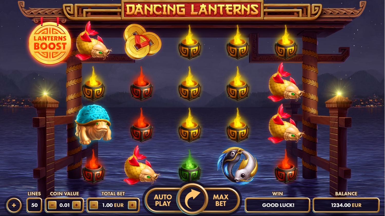 Dancing Lanterns Slot Gameplay