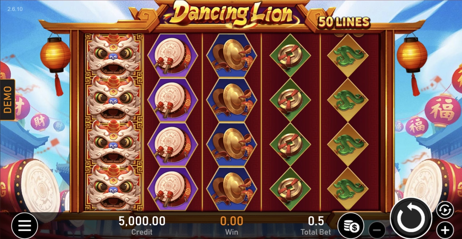 Dancing Lion Slot Gameplay