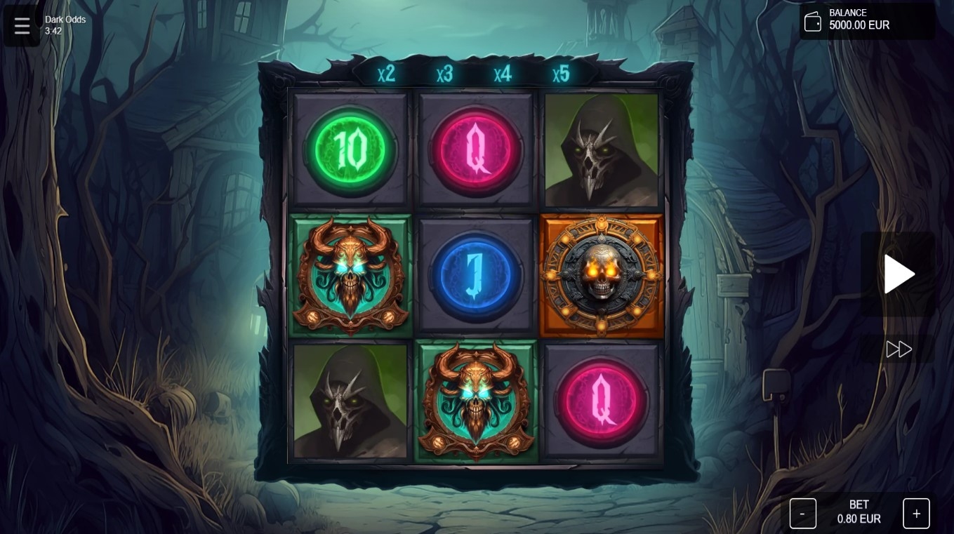 Dark Odds Slot Gameplay