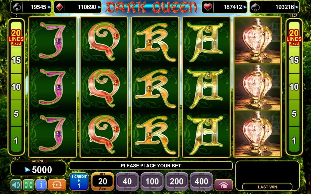 Dark Queen Slot Gameplay