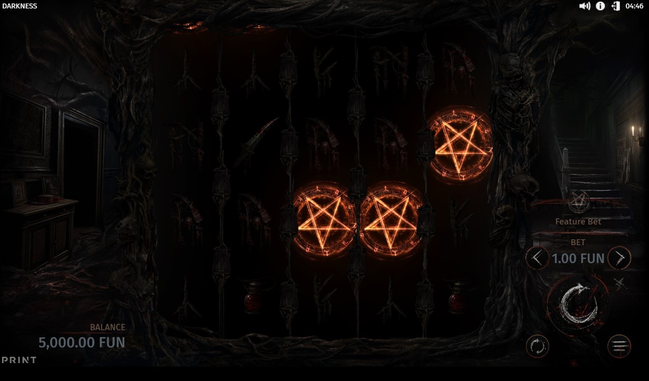 Darkness Slot Gameplay