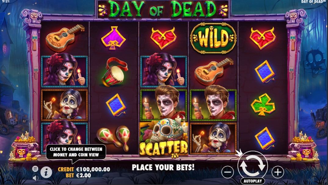 Day of Dead Slot Gameplay