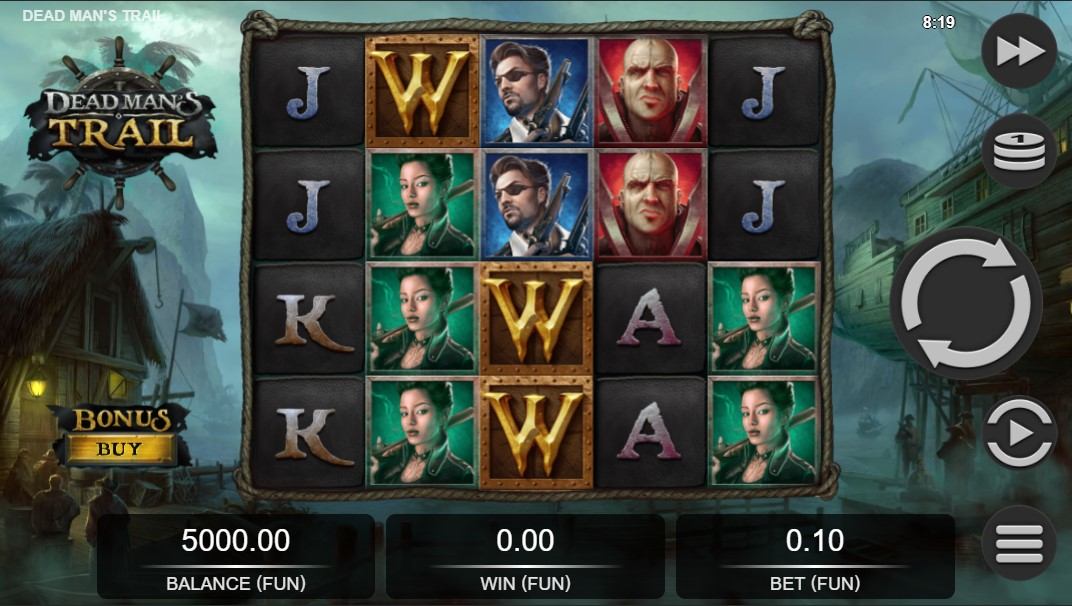 Dead Mans Trail Slot Gameplay