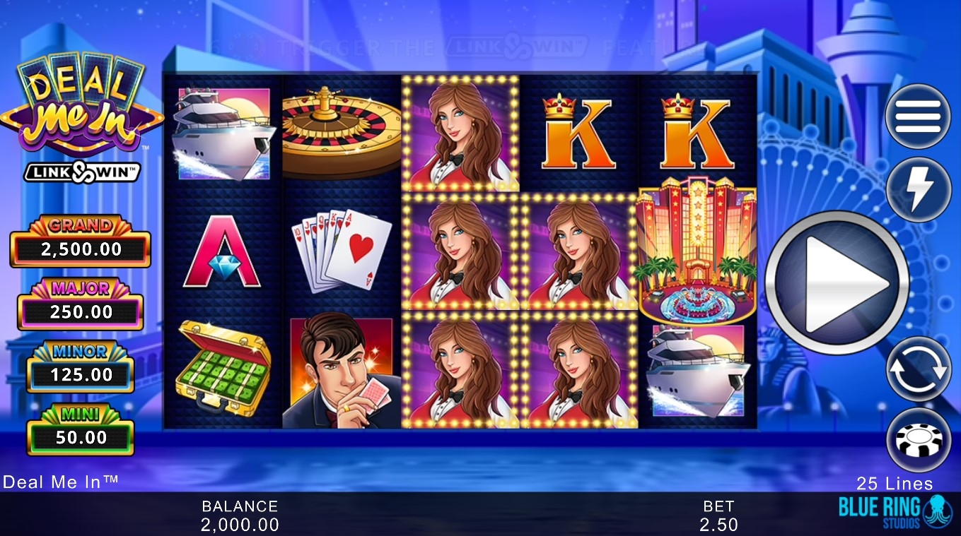 Deal Me In Slot Gameplay