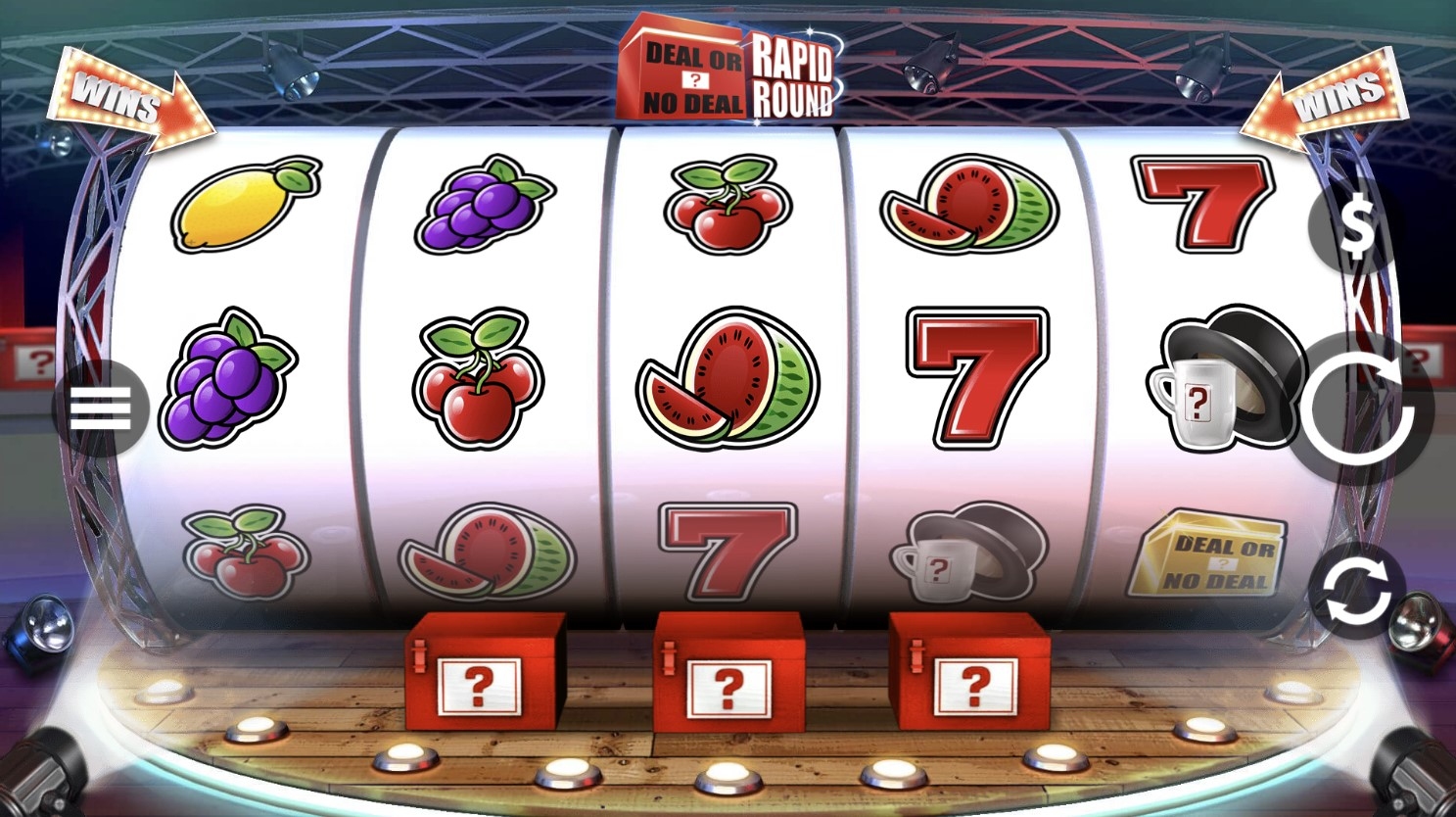 Deal or no Deal: Rapid Round Slot Gameplay