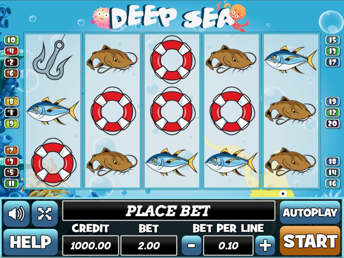 Deep Sea Slot Gameplay