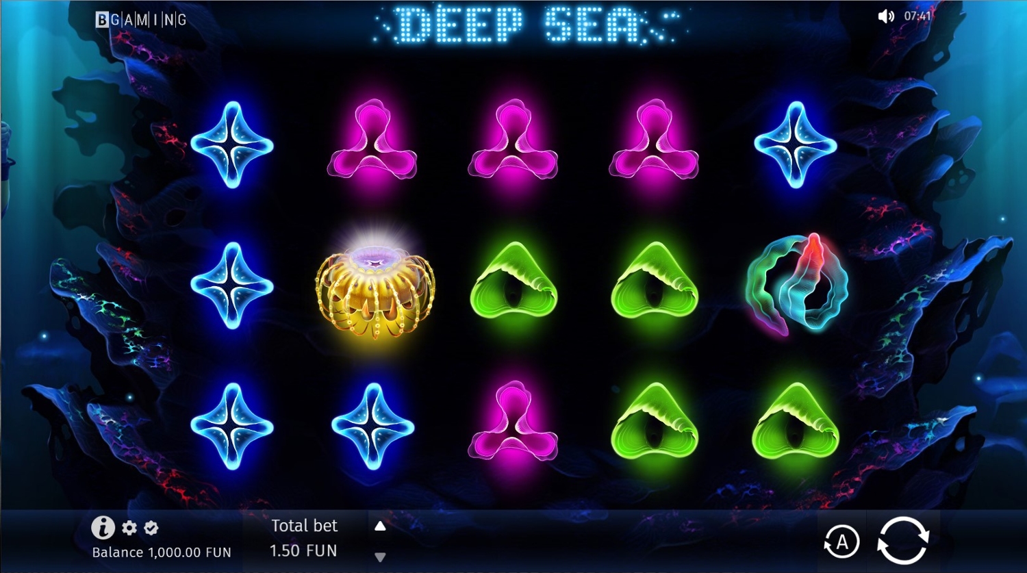 Deep Sea Slot Gameplay
