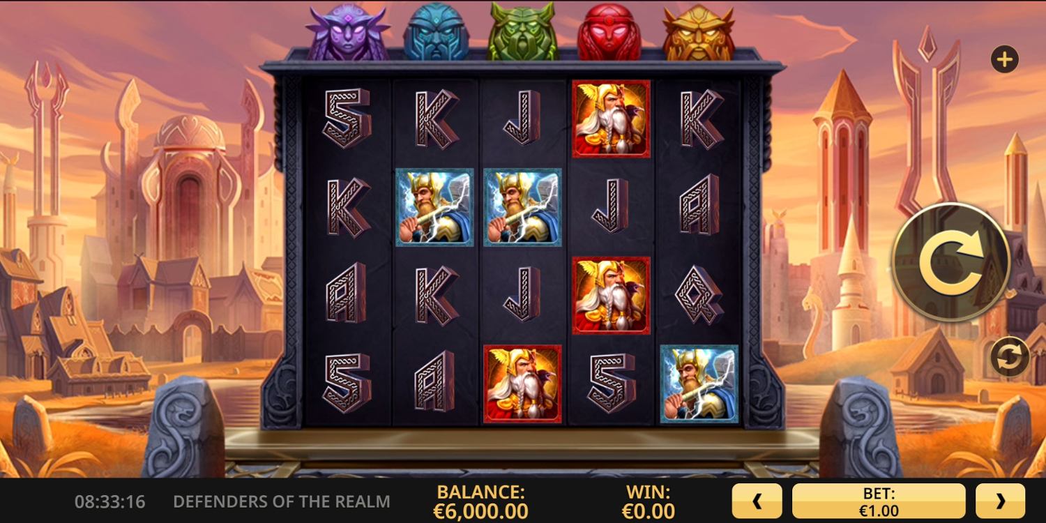 Defenders of the Realm Slot Gameplay