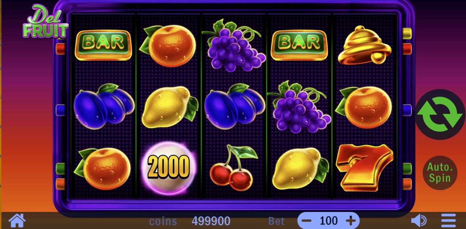 Del Fruit Slot Gameplay