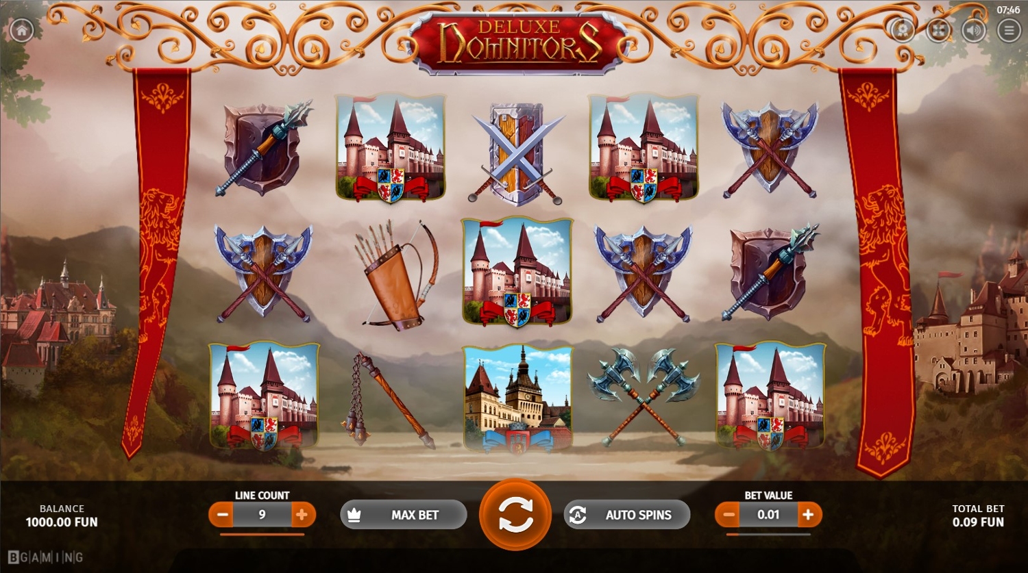 Deluxe Domnitors Slot Gameplay