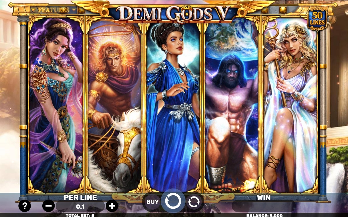 Demi Gods V Slot Gameplay