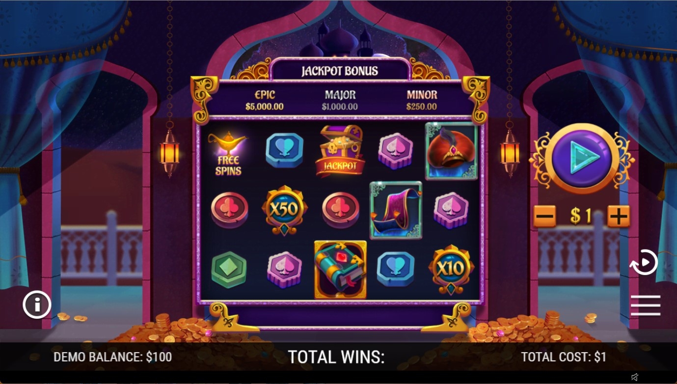 Desert Fantasy Slot Gameplay