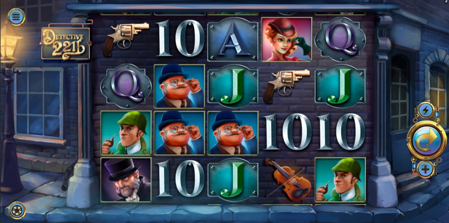 Detective 221b Slot Gameplay