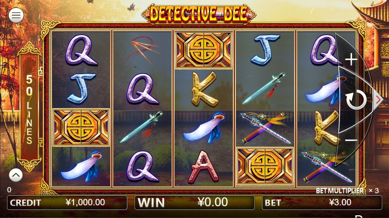 Detective Dee Slot Gameplay