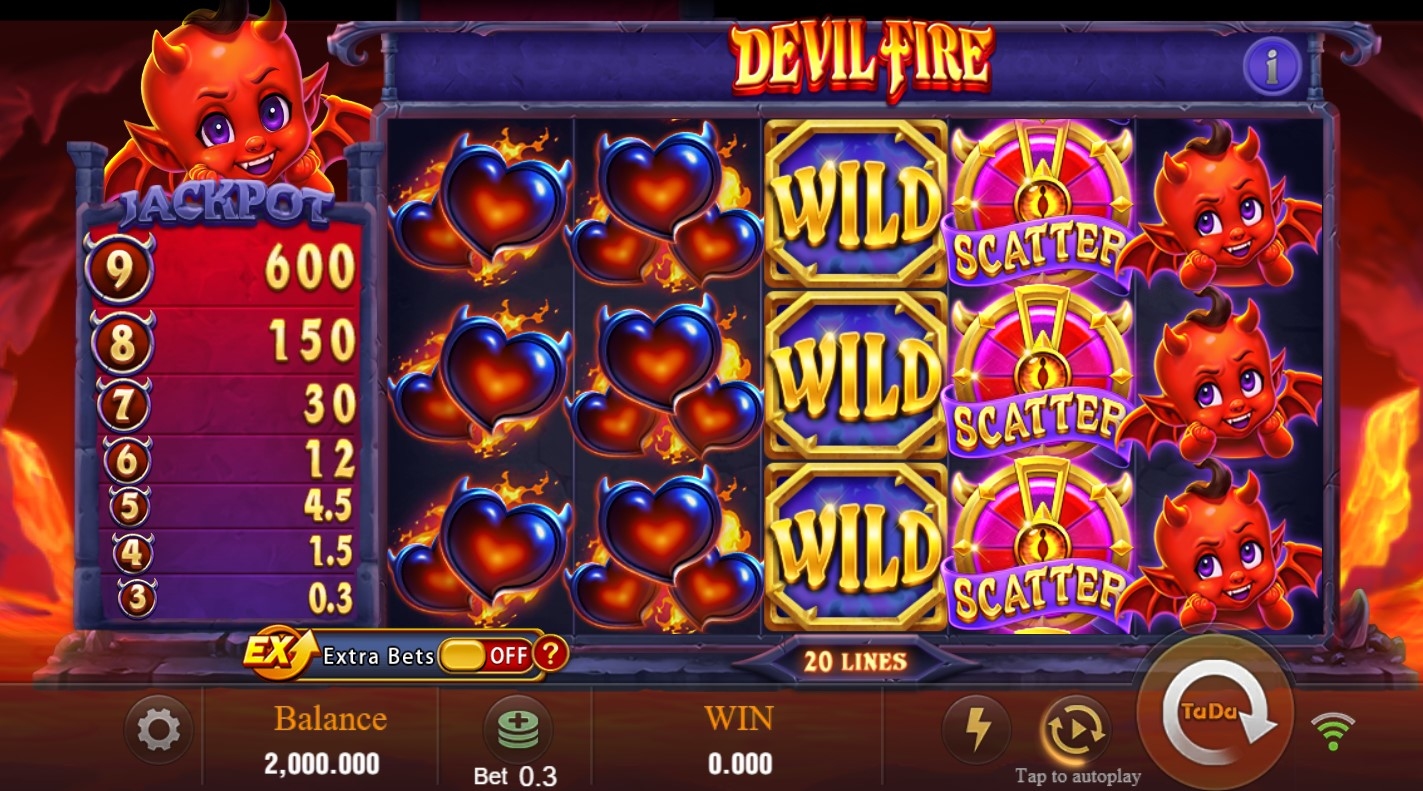 Devil Fire Slot Gameplay