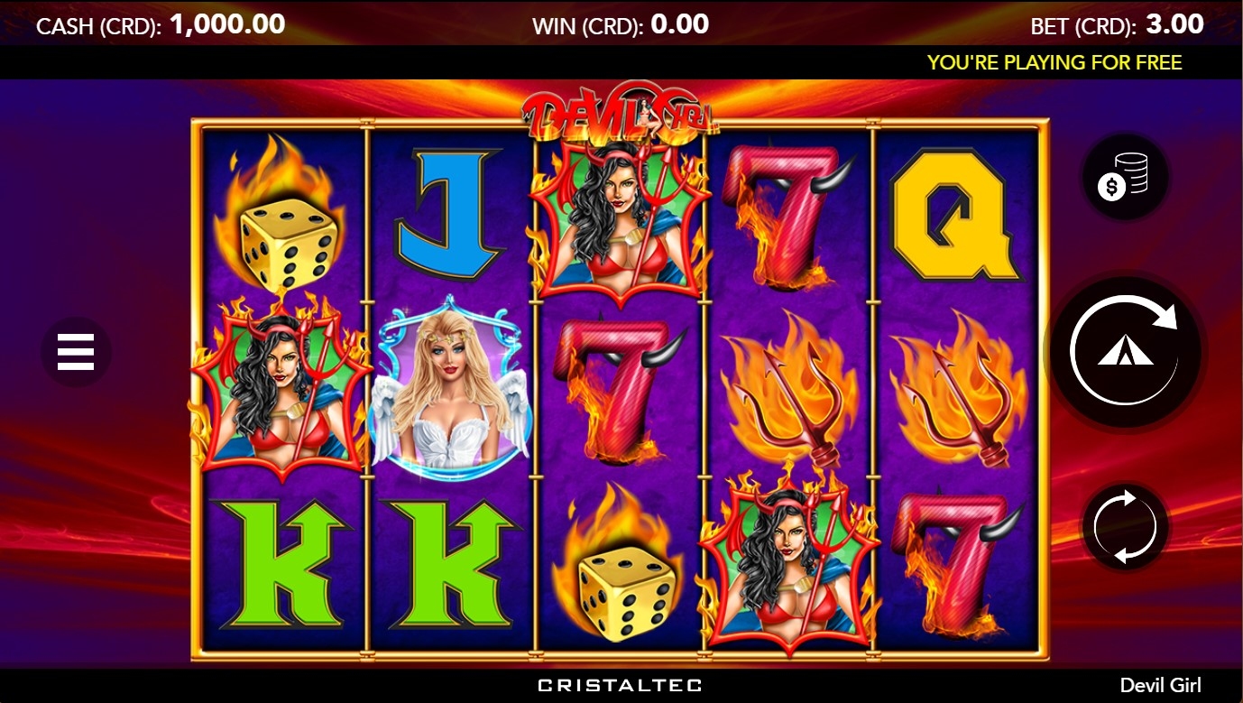 Devil Girl Slot Gameplay