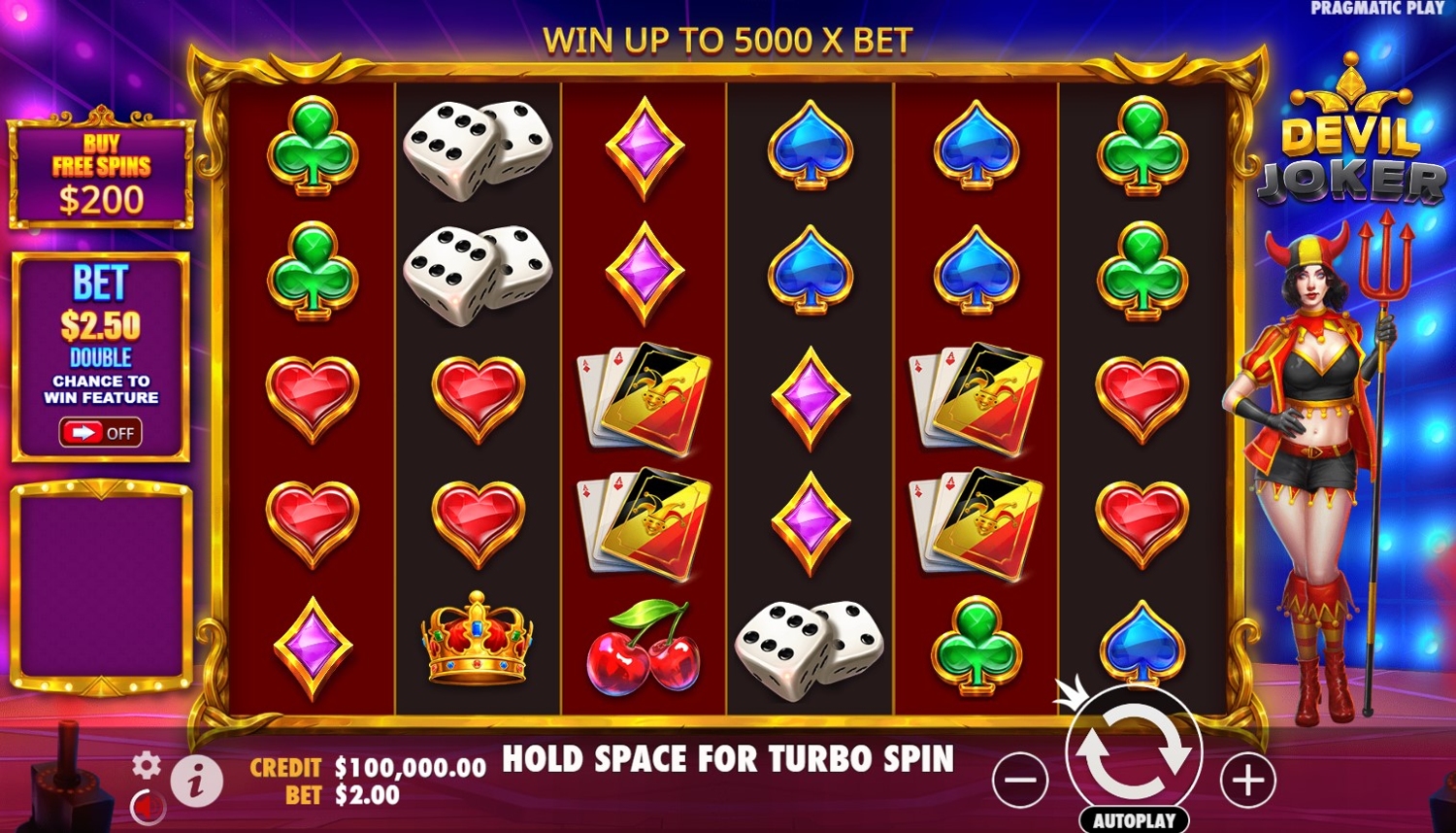 Devil Joker Slot Gameplay