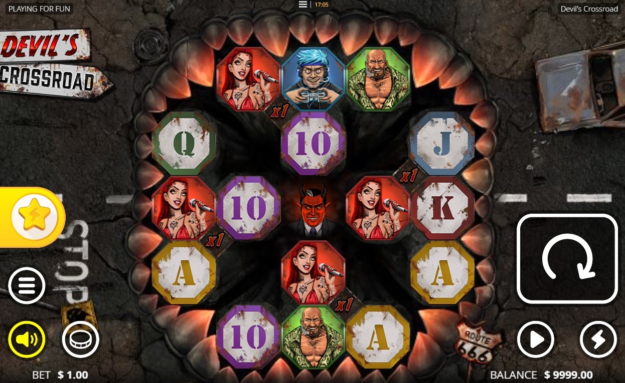 Devil's Crossroad Slot Gameplay