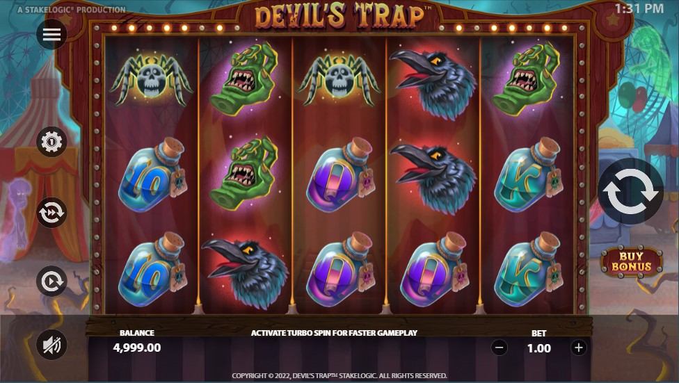 Devil's Trap Slot Gameplay