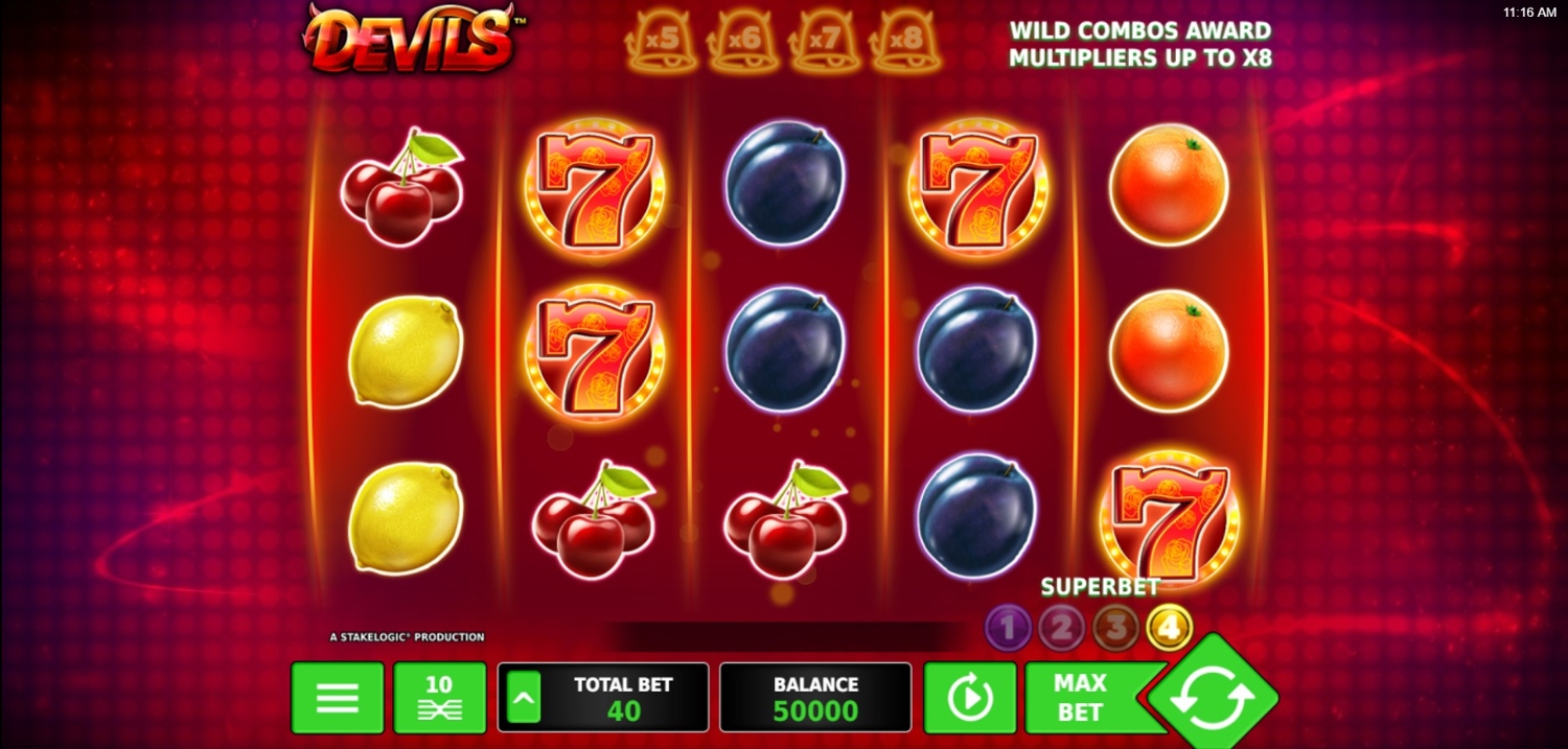 Devils Slot Gameplay