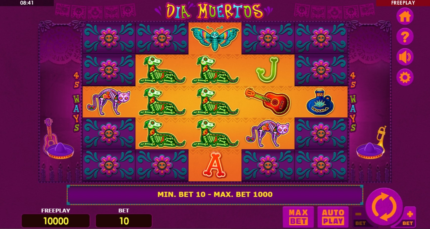 Dia Muertos Slot Gameplay