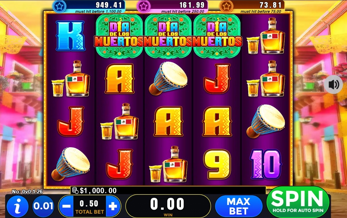 Dia de los Muertos Slot Gameplay