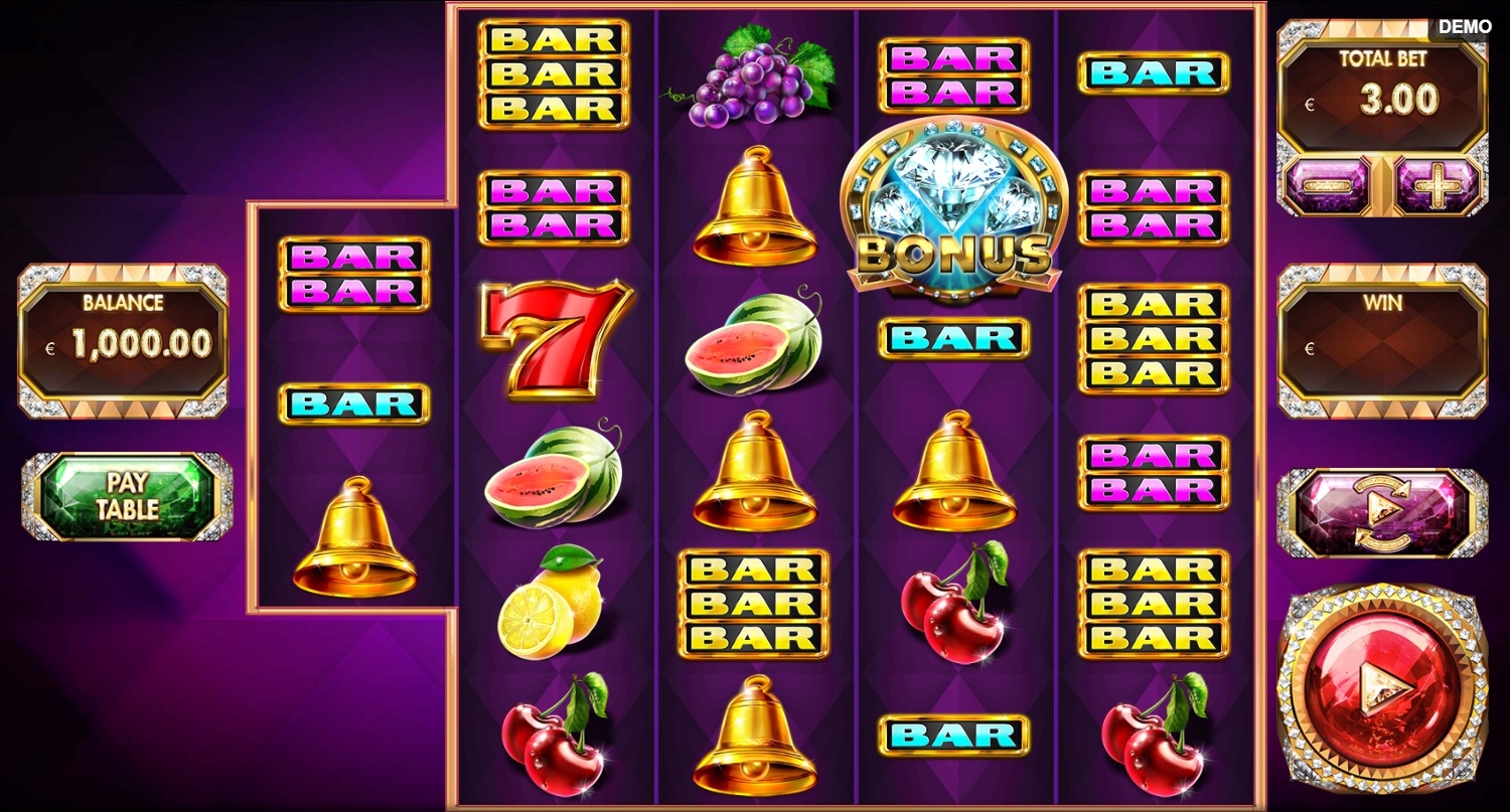 Diamond Cascade Slot Gameplay