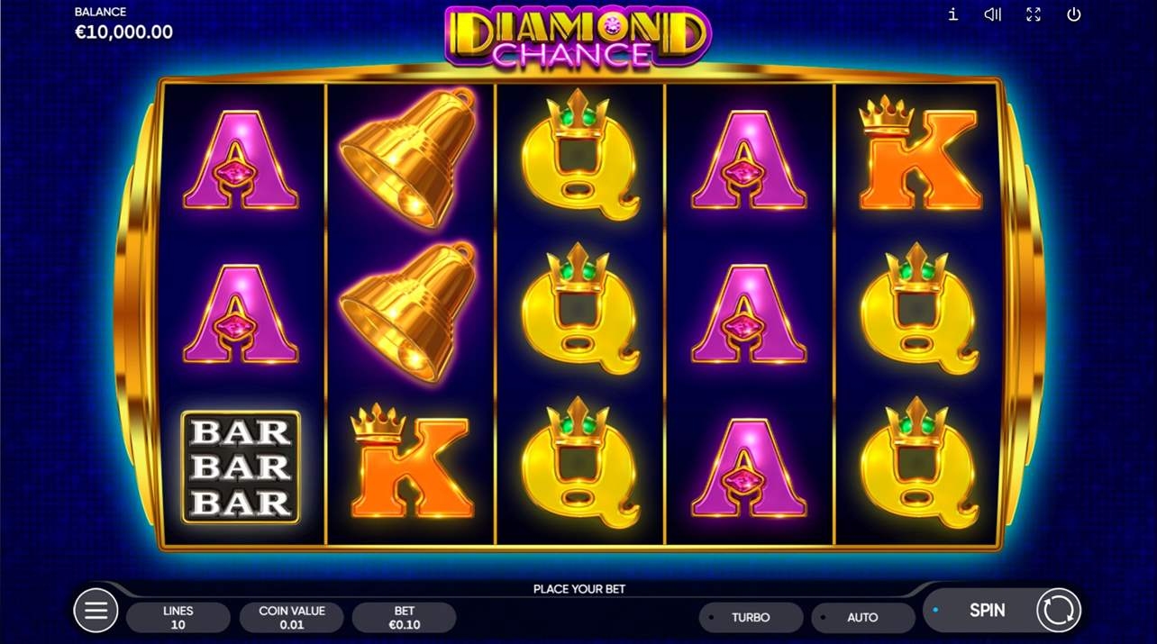 Diamond Chance Slot Gameplay