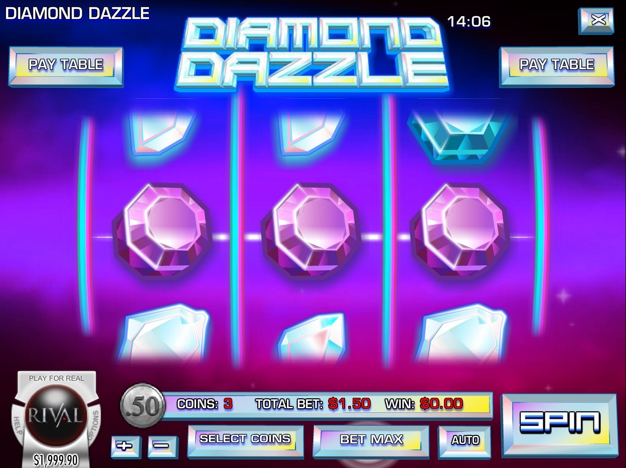 Diamond Dazzle Slot Gameplay