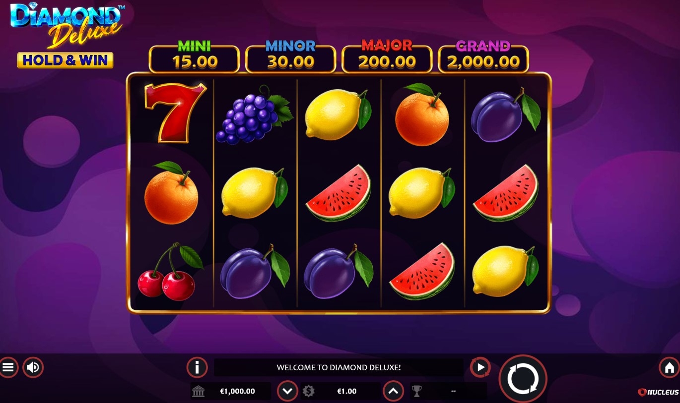 Diamond Deluxe Slot Gameplay
