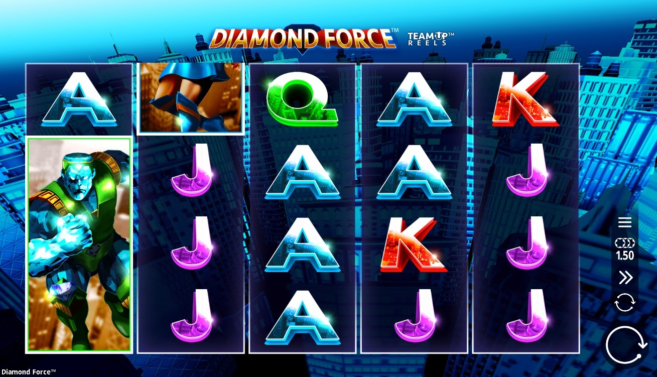 Diamond Force Slot Gameplay