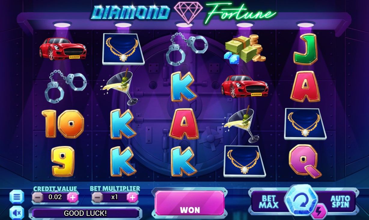 Diamond Fortune Slot Gameplay
