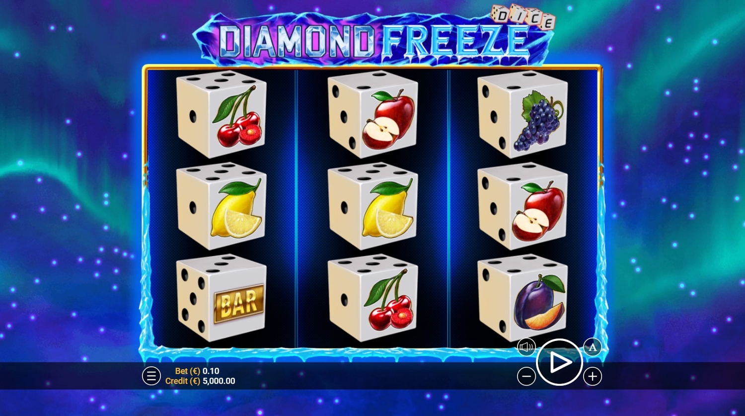 Diamond Freeze Dice Slot Gameplay