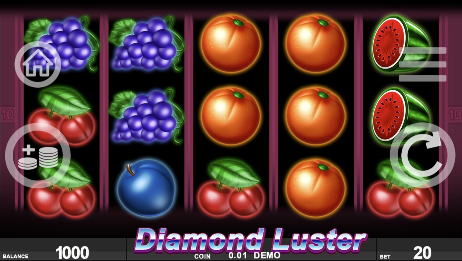Diamond Luster Slot Gameplay